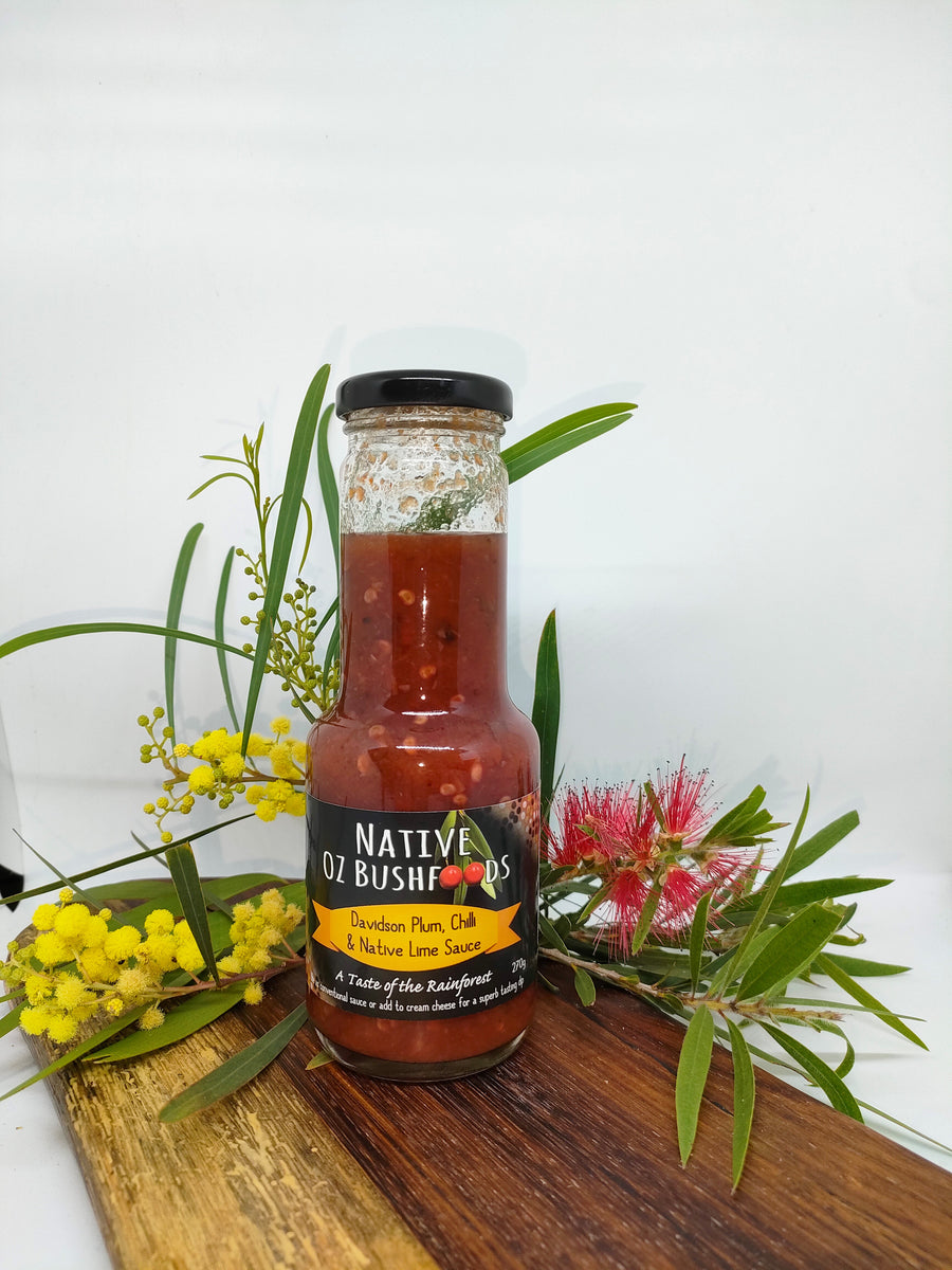 Davidson Plum, Chilli & Native Lime Sauce 270g Native Oz Bushfoods