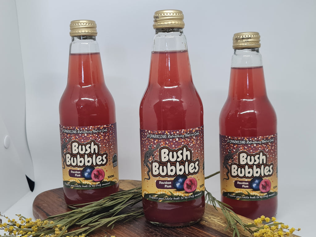 BUSH BUBBLES - DAVIDSON PLUM – Native Oz Bushfoods