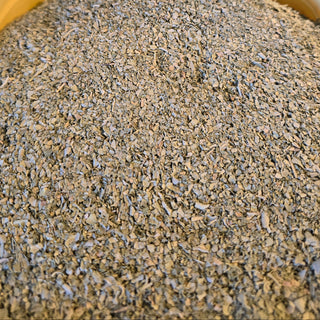 Saltbush dried powdered ready for packaging