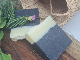 Charcoal and Tea Tree Acne-Fighting Cleansing Bar